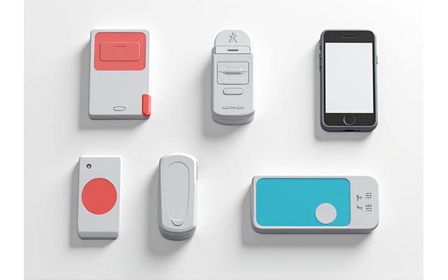 Various electronic toll devices and payment cards neatly arranged, symbolizing seamless transactions.