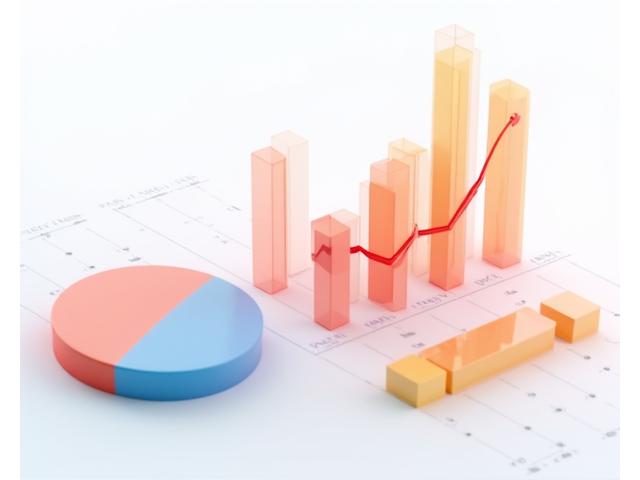Charts comparing different route costs and savings